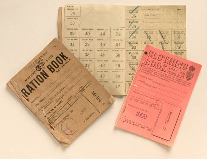 Ration Books World War II Original Object Lessons Conflict 