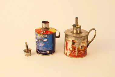 Recycled Oil Lamps