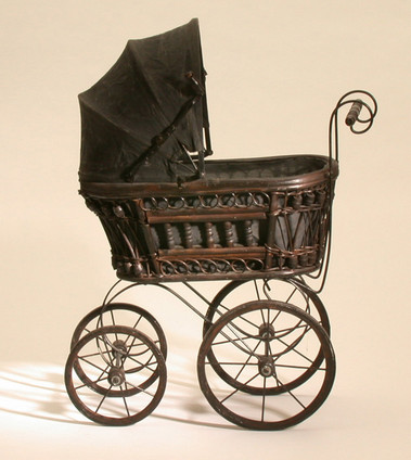 Doll's Pram, Victorian, Replica 