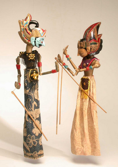 Wayang Golek Rod Puppets