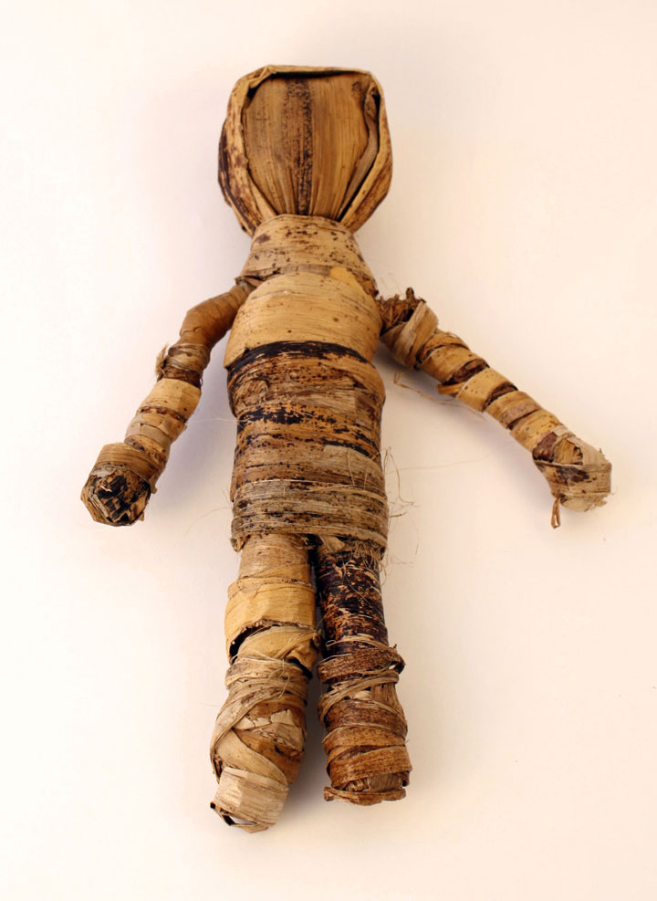 banana fibre doll